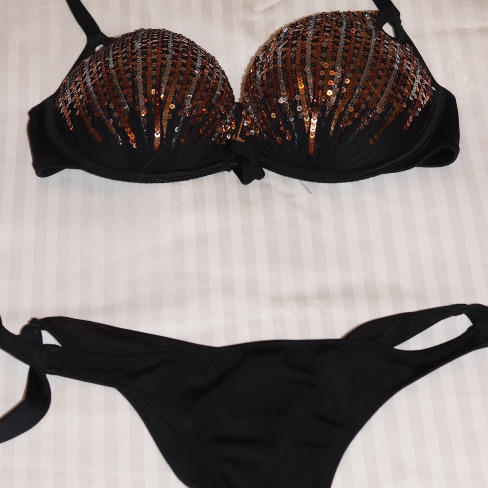 Two piece bathing suit